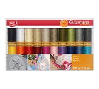 Gutermann Cotton 50 Thread Set 20 Spools-Basics 734017-1