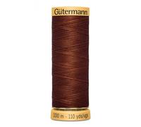 Gutermann Natural Cotton 100m Quilting Sewing Machine Sewing Thread Red - 1833