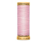 Gutermann Natural Cotton 100m Quilting Sewing Machine Sewing Thread Pink - 6044