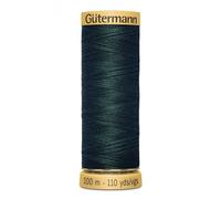 Gutermann Natural Cotton 100m Quilting Sewing Machine Sewing Thread Green - 8113