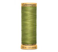 Gutermann Natural Cotton 100m Quilting Sewing Machine Sewing Thread Green - 8944