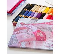 Gütermann creativ Cotton Box with 30 spools Cotton C Ne 50 100 m, Assorted Colours