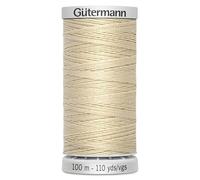Gutermann Cream Extra Strong Upholstery Thread - 100m (414) - Pack of 5