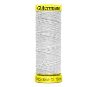 702160-008-1Gutermann Deco Stitch Thread 70m Reel x 1, Cloudy