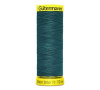 702160-870-1 Gutermann Deco Stitch Thread 70m Reel x 1, Jewel Green
