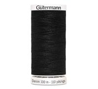 Gutermann Denim 100M No.50 Polyester Thread For Hand And Machine - Colour 1000