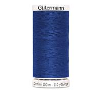 Gutermann Denim 100m No.50 Polyester Thread for Hand and Machine - Colour 6756