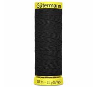 Gutermann Elastic Thread Black