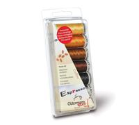 Gutermann Embroidery Thread Box Coffee - 200 Metres - per pack of 7