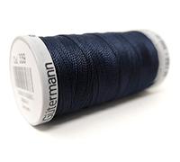 Gutermann extra strong polyester sewing thread, 100 m, sewing machine thread, universal, tear-resistant, UV-resistant, blue