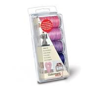 Gutermann Machine Embroidery Cotton 12 Thread Set 300m Berry - per Pack of 5
