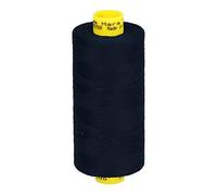 Gutermann Mara 120 All-Purpose Sewing Thread Polyester 1000 m Sewing Machine Thread UV Resistant, Dark Blue