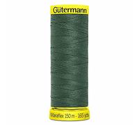 Gutermann Maraflex Elastic Stretch Sewing Thread - 150m Spool - 561 Pine Green