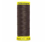 Gutermann Maraflex Elastic Stretch Sewing Thread - 150m Spool - 694 Brown