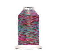 Gutermann Multicolour Bulky Lock 80 Overlocker Thread 9893 - 1000 Metres - each