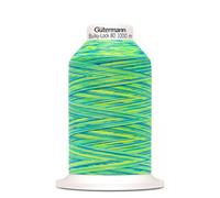 Gutermann Multicolour Bulky Lock 80 Overlocker Thread 9968 - 1000 Metres - each