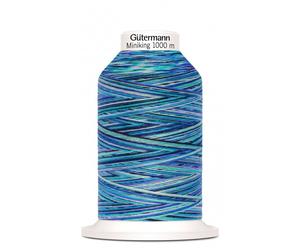 Gutermann Multicolour Miniking Overlocker Thread 9957 - 1000 Metres - each