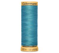 Gutermann Natural Cotton 100m Quilting Sewing Machine Sewing Thread Blue - 7235