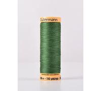 Gutermann Natural Cotton 100m Quilting Sewing Machine Sewing Thread Green - 9034