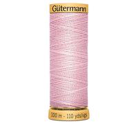 Gutermann Natural Cotton 100m Quilting Sewing Machine Sewing Thread Pink - 6044