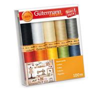 Gutermann Natural Cotton Sewing Thread Set Classic Shades - per pack