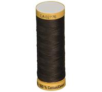 Gutermann Natural Cotton Thread 110 Yards-Dark Brown