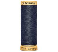 Gutermann Natural Cotton Thread 110yd-Slate Board Grey