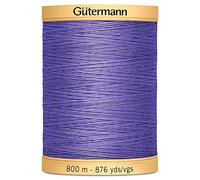 Gutermann Natural Cotton Thread for Hand or Machine Sewing, Quilting, Decorative Embroidery or Applique - Colour 4434-1 x 800m Spool
