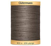Gutermann Natural Cotton Thread for Hand or Machine Sewing, Quilting, Decorative Embroidery or Applique - Colour 1225-1 x 800m Spool