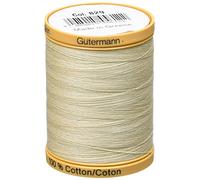 Gutermann Natural Cotton Thread Plain Cream 876 m