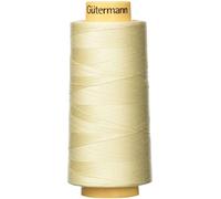 Gütermann Natural Cotton Thread Solids 3,281yd-Cream, Cream, 3281yd