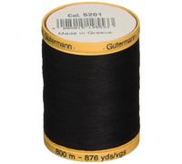 Gutermann Natural Cotton Thread Solids 876yd Black