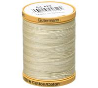 Gutermann Natural Cotton Thread Solids 876yd Cream