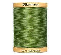Gutermann Natural Cotton Thread Variegated 876yd-Foliage Green