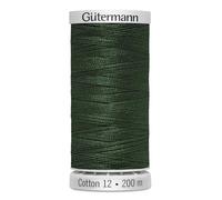 Gutermann No 12 Sulky Cotton Embroidery Thread 1232-200 Metres - Each