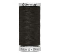 Gutermann No 12 Sulky Cotton Embroidery Thread 200m 1131 Brown - Each