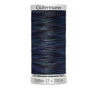 Gutermann No 12 Sulky Cotton Embroidery Thread 200m 4022 Multicoloured - Each