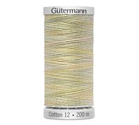 Gutermann No 12 Sulky Cotton Embroidery Thread 4012-200 Metres - Each