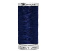 Gutermann No 30 Sulky Cotton Embroidery Thread 300m 1199 Blue - Each