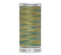 Gutermann No 30 Sulky Cotton Embroidery Thread 300m 4013 Green - Each