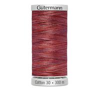 Gutermann No 30 Sulky Cotton Embroidery Thread 300m 4042 Orange, Pink - Each