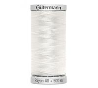 Gutermann No 40 Sulky Rayon Embroidery Thread 1002-500 Metres - Each