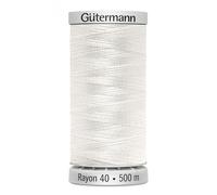 Gutermann No 40 Sulky Rayon Embroidery Thread 1002-500 Metres - Each