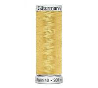 Gutermann 709700/1067 | Lt Yellow Sulky Rayon 40 Machine Embroidery Thread 200m