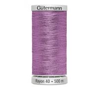 Gutermann No 40 Sulky Rayon Embroidery Thread 1080-500 Metres - Each