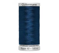 Gutermann No 40 Sulky Rayon Embroidery Thread 1202-500 Metres - Each