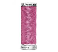Gutermann No 40 Sulky Rayon Embroidery Thread 1256-200 Metres - Each