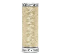 Gutermann No 40 Sulky Rayon Embroidery Thread 200m 1061 Yellow - Each