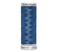 Gutermann No 40 Sulky Rayon Embroidery Thread 200m 1134 Navy - Each