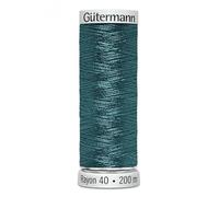 Gutermann No 40 Sulky Rayon Embroidery Thread 200m 1206 Green - Each